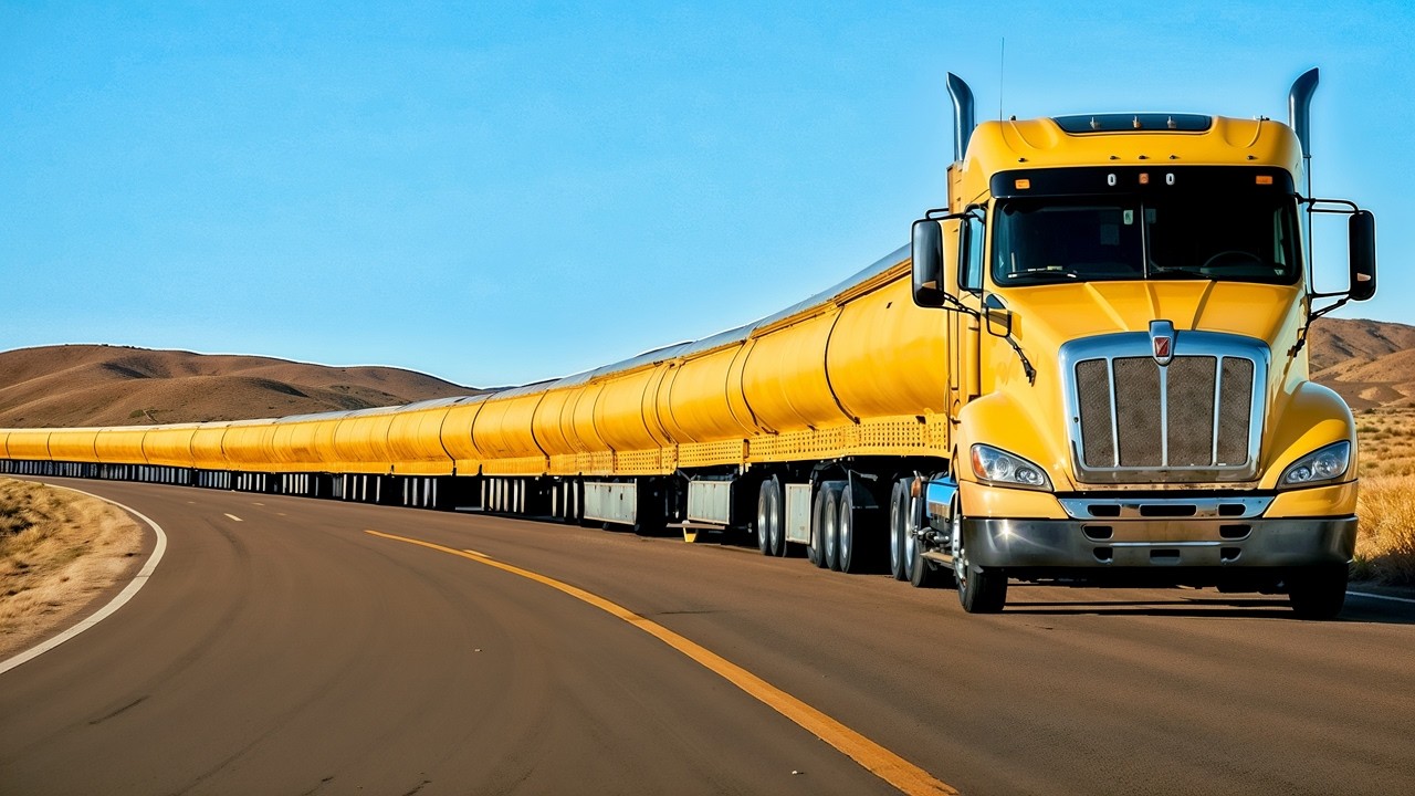 Maiores Operações de Transporte com Caminhões de Grande Porte
