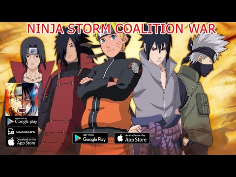 Ninja Storm Coalition War Gameplay - Naruto RPG iOS APK