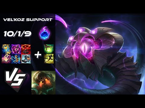 SUPPORT Vel'Koz vs Nautilus - EU Grandmaster Patch 25.21