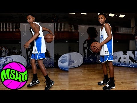 7th Grader Raylin Grant is SUPER SMOOTH a the 2018 CP3 National Middle School Combine