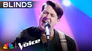 Lennon VanderDoes&#39; Unique Performance of &quot;The Night We Met&quot; Sends Coaches Swooning | Voice Blinds