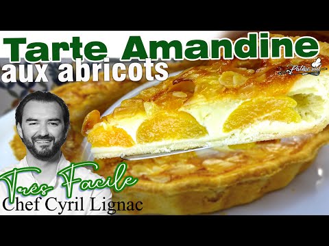 Recette Tarte amandine aux abricots