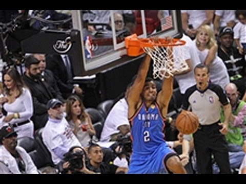 Thabo Sefolosha`s Nasty Slam