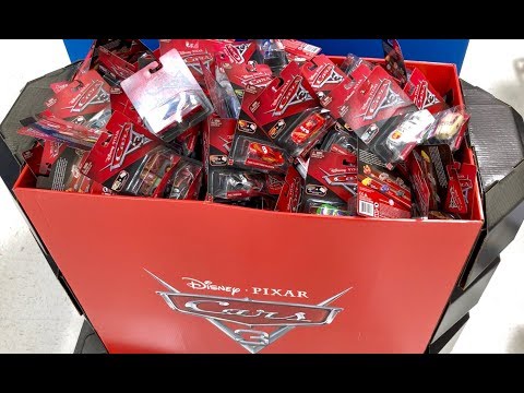 Disney Cars Toy Hunt - GIANT BOX of Disney Cars - Walmart Toy Hunting 🔴 Live by Family Toy Review