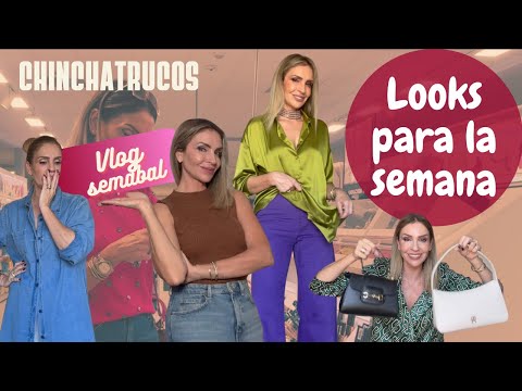 OUTFITS REALISTAS PARA EL DÍA A DÍA  / CHINCHATRUCOS PARA EL HOGAR /Vlog semanal variado