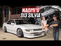 Australian Car Girl Builds The PERFECT Drift Nissan S13 Silvia: JDM 240SX
