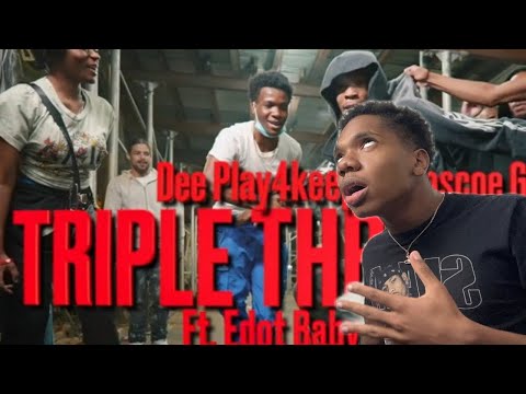 (RIP EDOT 🕊️🔥) Roscoe G x DeePlay4Keeps x Edot Baby x Benzo B - Triple Threat Pt.2 (REACTION)