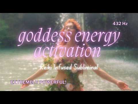 [EXTREMELY POWERFUL] OVERNIGHT GODDESS ENERGY ACTIVATION 🌸⚡️Reiki-Infused Subliminal | 432 Hz