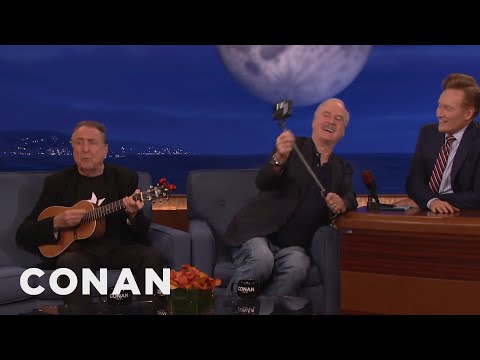 John Cleese and Eric Idle's New Song, "F*** Selfies" | CONAN on TBS