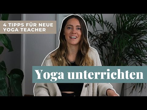 4 Tipps für neue Yogalehrer | mehr Sicherheit beim Yoga unterrichten |  juliah_yoga