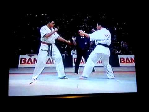 Kyokushin World Cup In Paris 1998 　 Hajime Kazumi  Hitoshi Kiyama