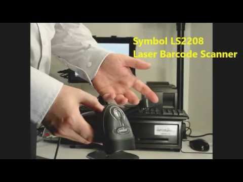 1D Wired Zebra LS2208 Barcode Scanner