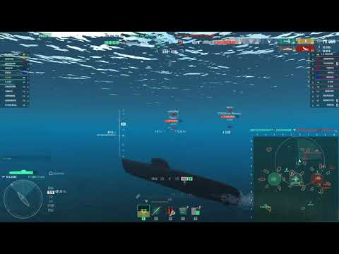 Einsame wölfe - German submarine U-2501 replay - World of Warships