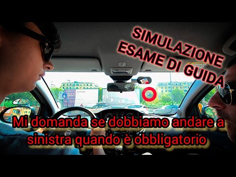 SIMULAZIONE ESAME DI GUIDA n.2 - Quando segui le auto e dimentichi i cartelli