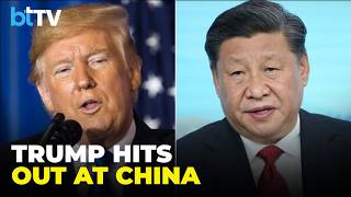 "Nightmare": President Donald Trump Claims China Interfered In 2020 U.S. Polls
