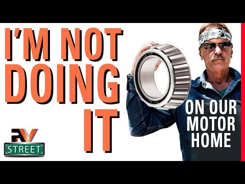 REPACKING FRONT WHEEL BEARINGS • CLASS A Motorhome, F53 Chassis