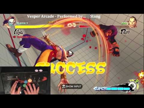Super Street Fighter 4 Trials - Vega