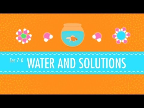 Water & Solutions - for Dirty Laundry: Crash Course Chemistry #7