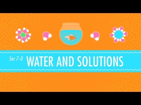 Water & Solutions - for Dirty Laundry: Crash Course Chemistry #7