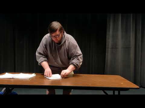 How to fold a napkin COMM 110 8AM