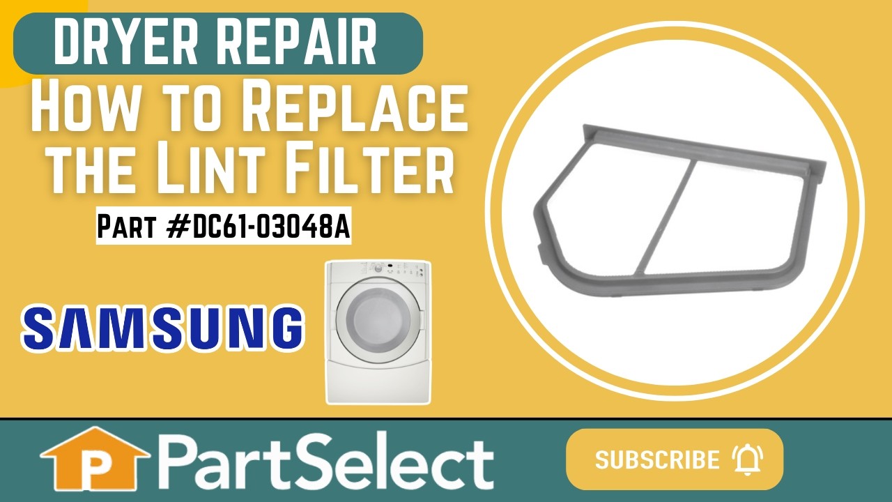 Replacing the Lint Filter