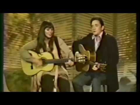 MELANIE & JOHNNY CASH Silver Threads ('69)