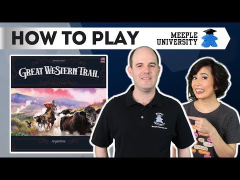 Great Western Trail Argentina 🚂 - Full rules for how to play without prior knowledge of original GTW