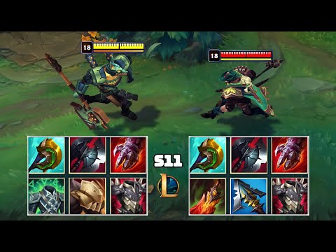 NASUS vs DARIUS S11 NEW ITEMS FULL BUILD FIGHTS & S11 Pentakills!