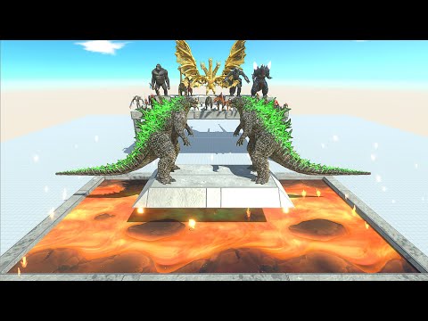 Each Unit Against Itself On A Molten Lava - Animal Revolt Battle Simulator