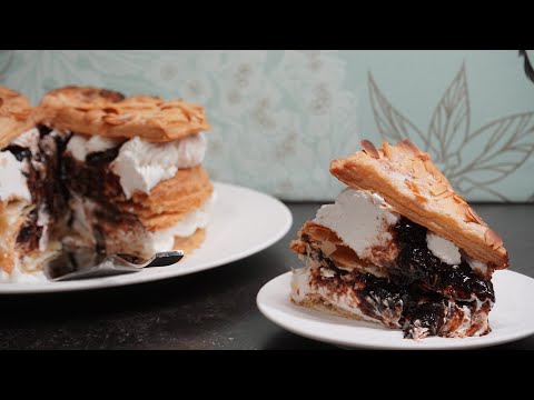 Try this when you have unexpected guests | False Choux Cake #choux