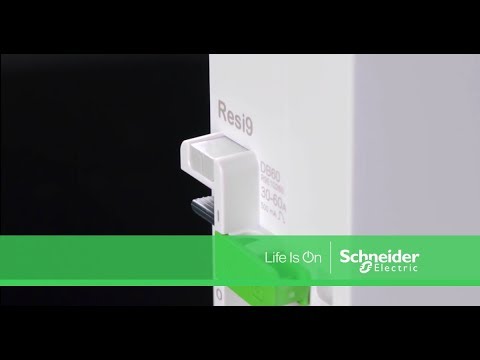 Disjoncteur Différentiel Schneider 60A 500mA Sélectif - 2 Pôles - 250V - Neuf Sous Blister
