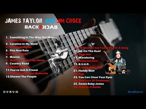 The Best of Folk Songs 70's - James Taylor & Jim Croce