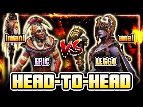 Anai vs. Imani - Head-to-Head - Legendary vs. Epic GUILD BOSS BATTLE! Who Wins? ⁂ Watcher of Realms
