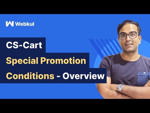 CS Cart Special Promotion Conditions Add On - Overview