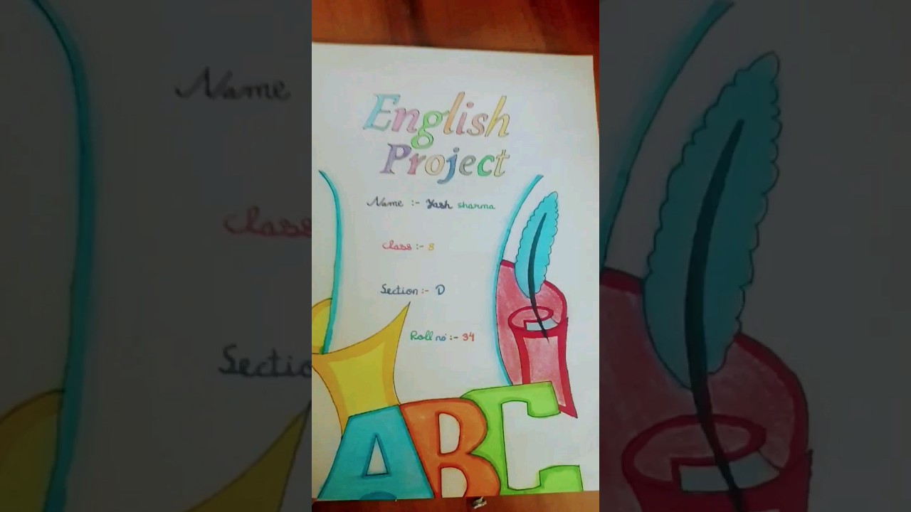 emily dickinson  # a day # English  project # class 8