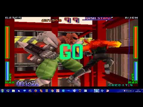 60FPS MAME 200 - PSYCHIC FORCE ORIGINAL ARCADE VERSION TAITO 2018 UK ARCADES CLASSIC