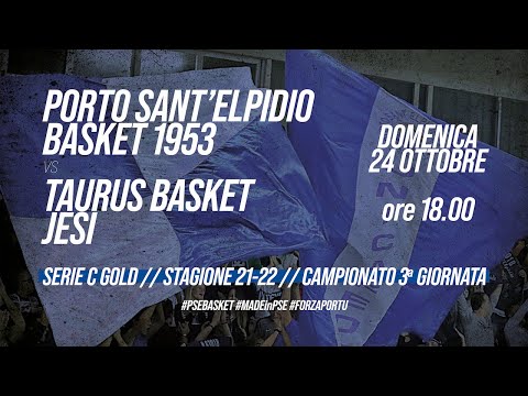 Highlights PSE BASKET vs. TAURUS BASKET JESI // C Gold, 24 Ottobre 2021, 3a giornata