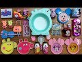 Peppa Pig and Mickey Mouse Slime | Mixing Random Thing into Clear Slime and Glossy Slime Peppa Pig and Mickey Mouse Slime | Mixing Random Thing into Clear Slime and Glossy Slime