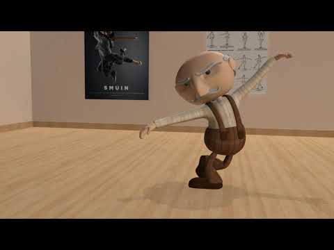 Grumpy Gramps knows Ballet - 3D Character Animation (2015)