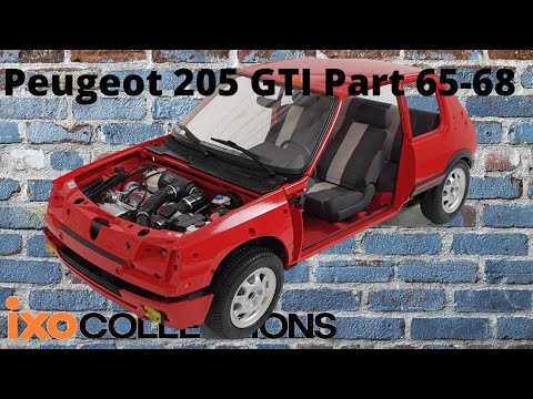 Peugeot 205 GTI Ixo Collection 65-68 "Karosserie" #peugeot #youtube #modellbau