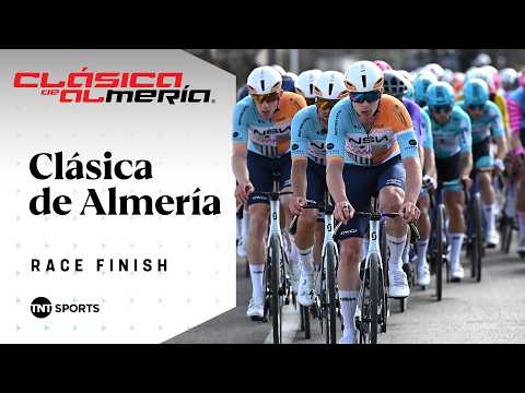 ANOTHER WIN 🔥 | Clasica de Almeria Final KM's | TNT Sports Cycling
