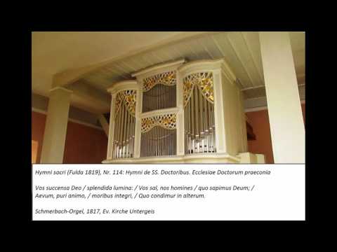 Hymni sacri (Fulda 1819), Nr. 114: Vos succensa Deo