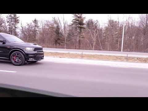 Durango SRT ACCELERATING ON THE HIGHWAY #dodgedurango #SHORTS #REELS #srt #dodgedurangosrt