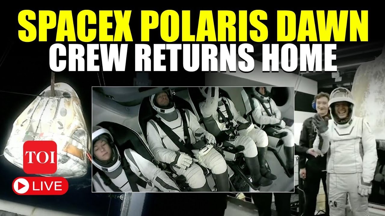 LIVE | After Historic Spacewalk, SpaceX Polaris Dawn Astronauts Land Off The Coast Of Dry Tortugas