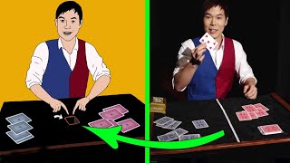 Revealed tricks of the magician Eric Shin video