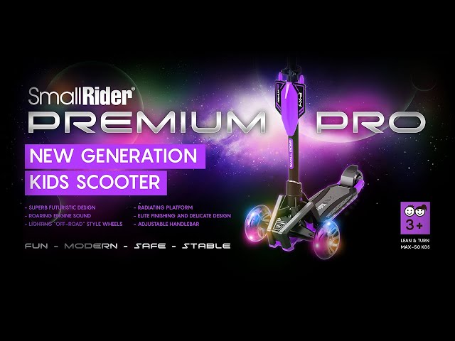 Innovative entertaining Small Rider Premium Pro scooter