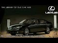 2007 2012 Lexus ES Commercials Compilations Part 5