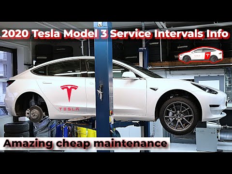 2020 Tesla Model 3 Service Intervals and Maintenance Cost