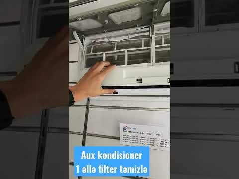 Filteri 1 əllə təmizlədik