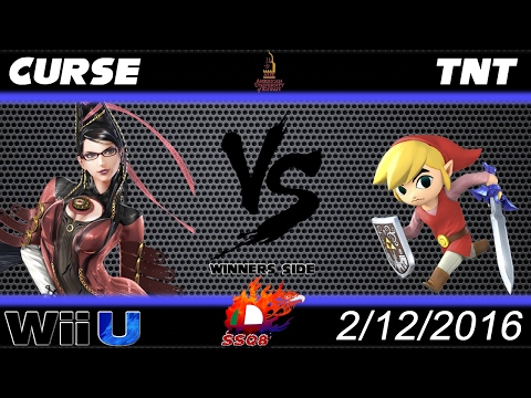 AUK 2nd Dec - SSB4 - Curse (Bayonetta) VS TNT (TLink) - Winners Side
